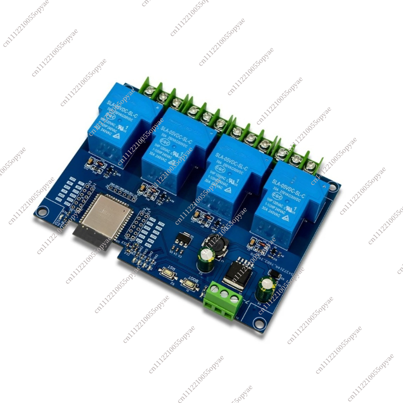 Esp32 Wifi Bluetooth Module - ESP32E Entwicklungsboard 4-Kanal 30A Relaismodul, WLAN