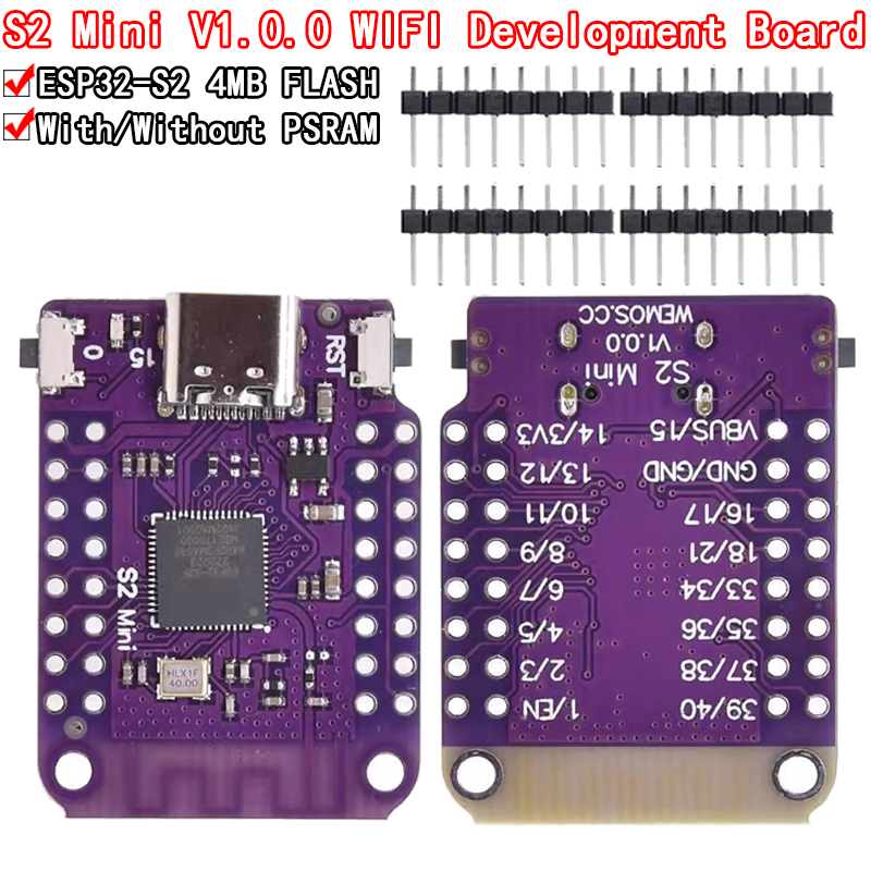 Esp32 S2 - ESP32 S2 Mini V1.0.0 – LOLIN
