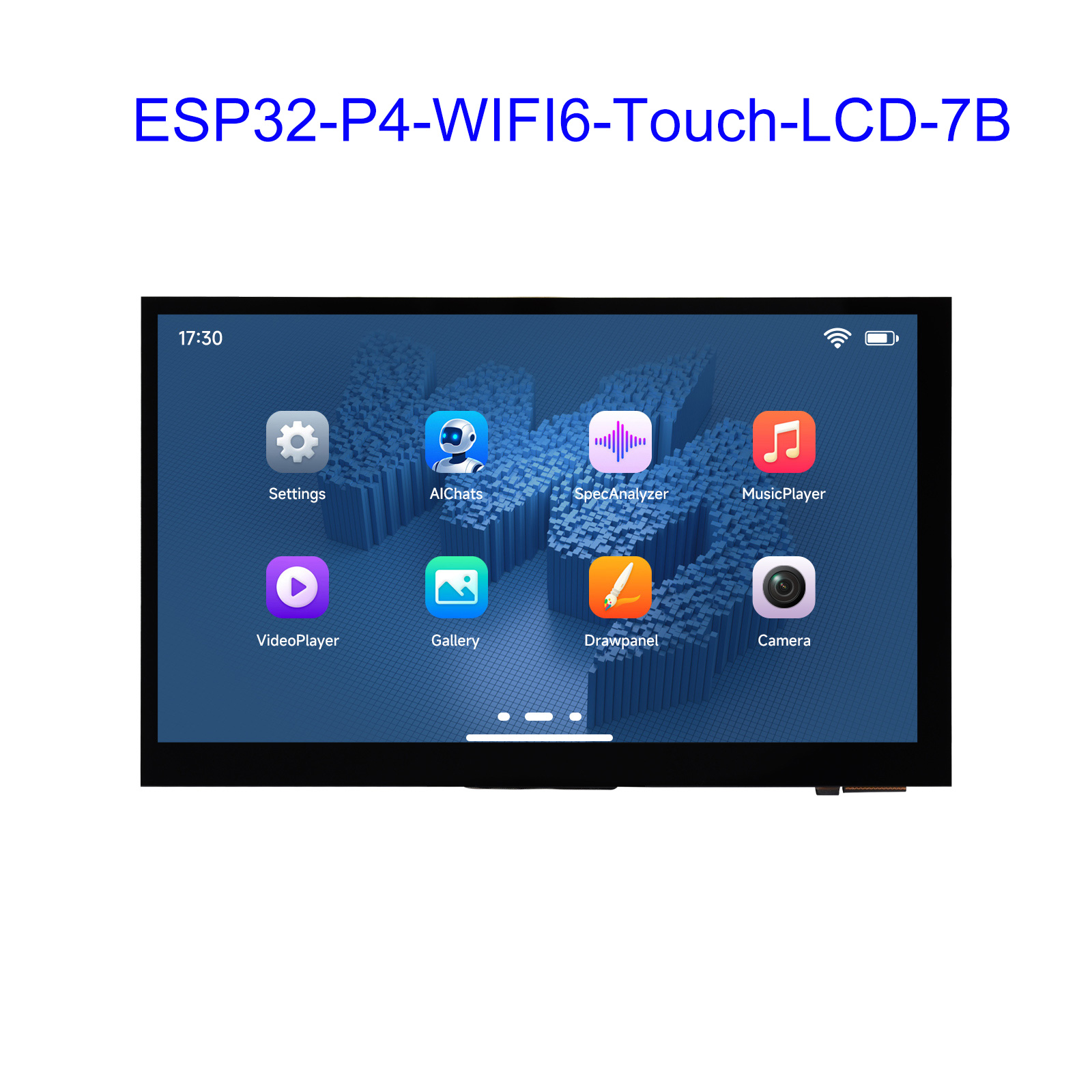 Esp32 P4 - ESP32-P4-WIFI6 7-Zoll-5-Punkt-Touchscreen-Entwicklungsboard, basierend auf ESP32-P4 und