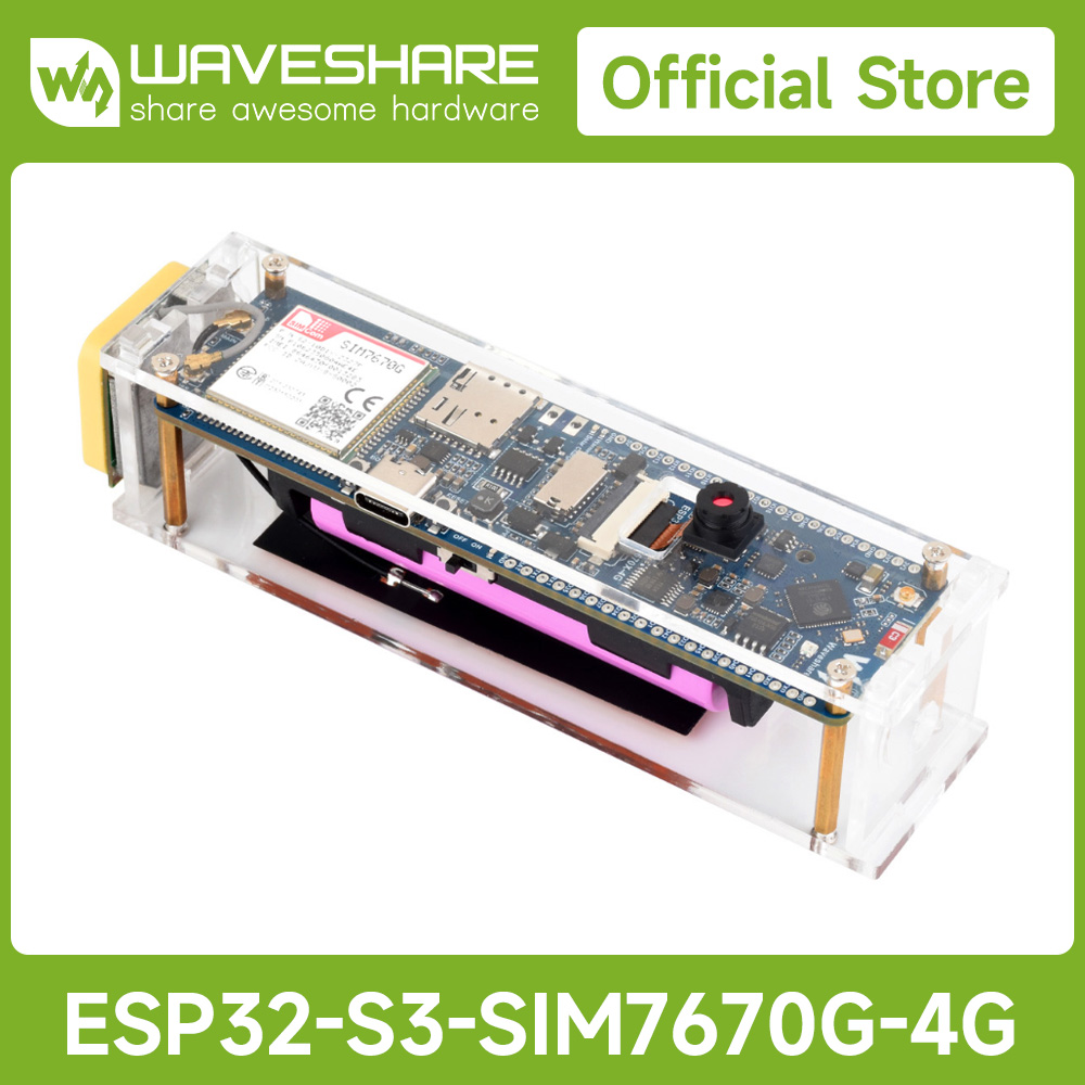 Esp32 Wifi Bluetooth Module - Waveshare ESP32-S3 SIM7670G 4G-Entwicklungsboard, LTE Cat-1/WiFi/Bluetooth/GNSS-Positionierung,