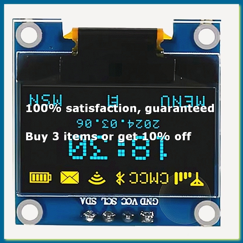 Esp8266 - 0,96 Zoll OLED-Display-Bildschirmmodul I2C IIC 128x64
