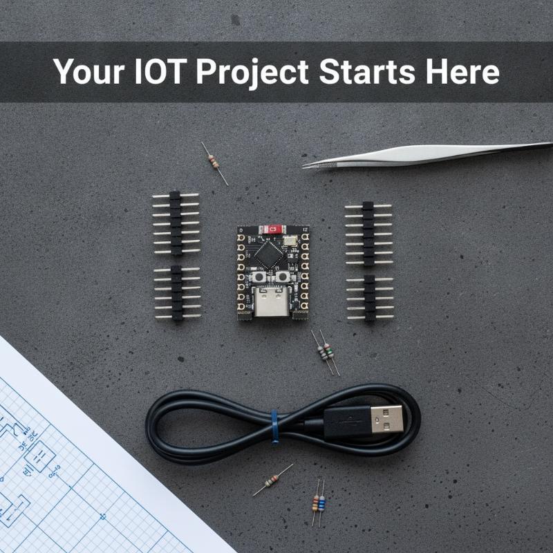 Esp32 C3 - ESP32 C3 Entwicklungsboard Stabiles WiFi-BT-Modul 32-Bit-Einzelkernprozessor
