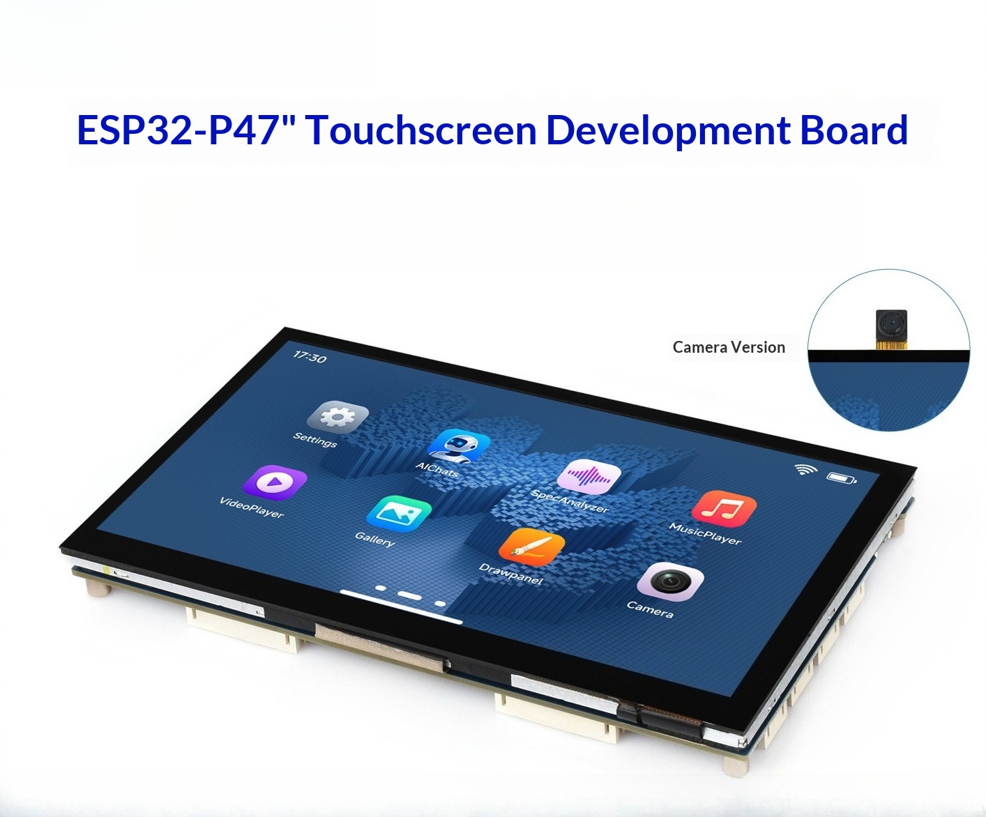 Esp32 P4 - ESP32-P4 7-Zoll-Touchscreen-Entwicklungsboard mit Wi-Fi 6 und