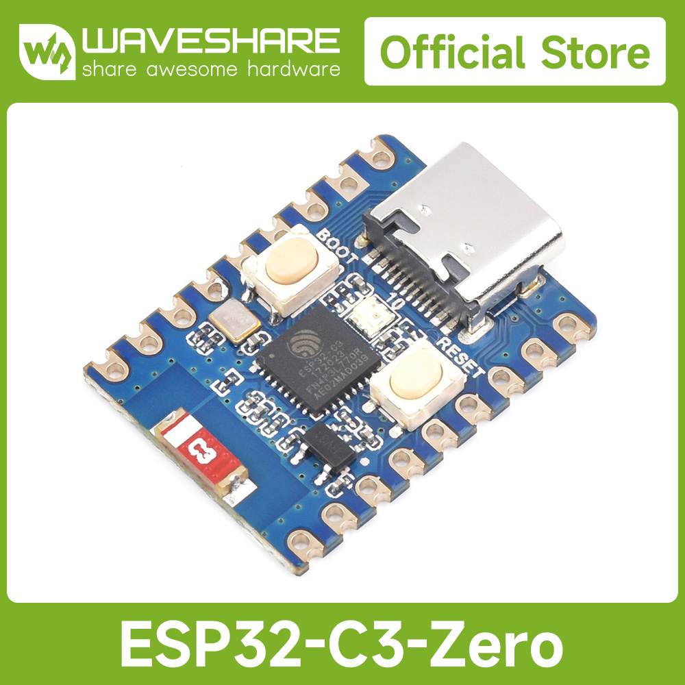 Esp32 C3 - Waveshare ESP32-C3 Zero Mini-Entwicklungsboard, basierend auf
