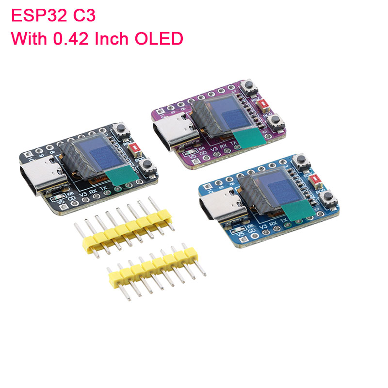 Esp32 C3 - ESP32-C3 0,42 Zoll Bildschirm OLED Weißlichtanzeige