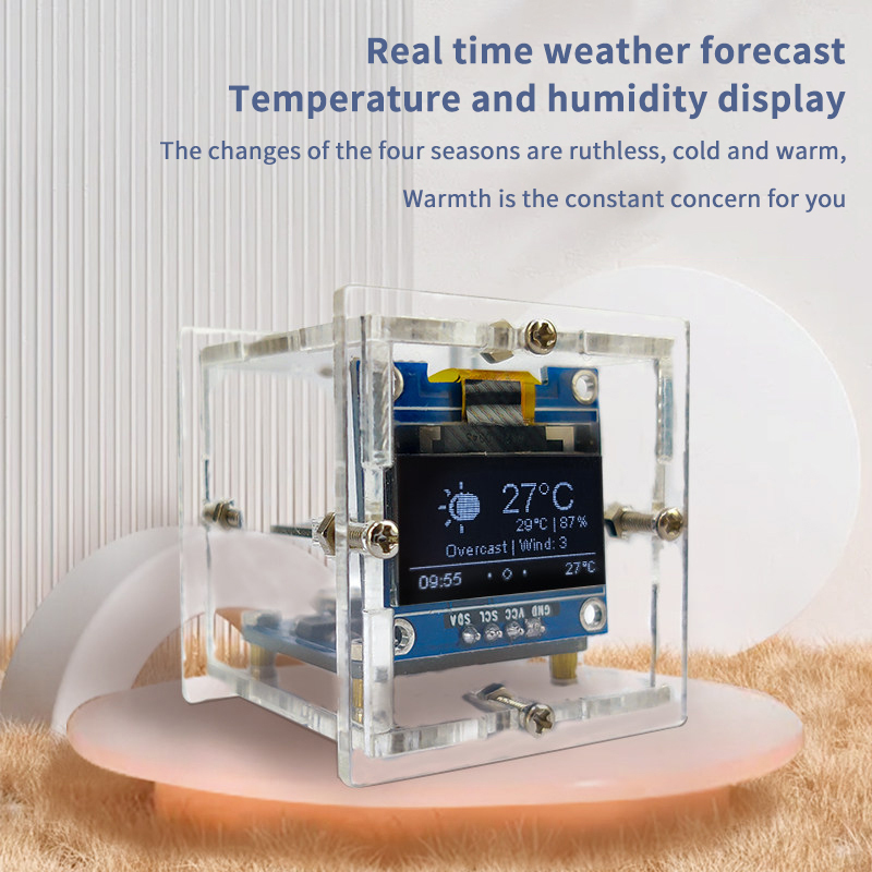 ESP8266 Mini-Wetteruhr-Bausatz – Esp8266 Bewertung und Preis