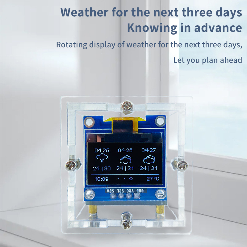 ESP8266 Mini-Wetteruhr-Bausatz – Esp8266 Bewertung und Preis
