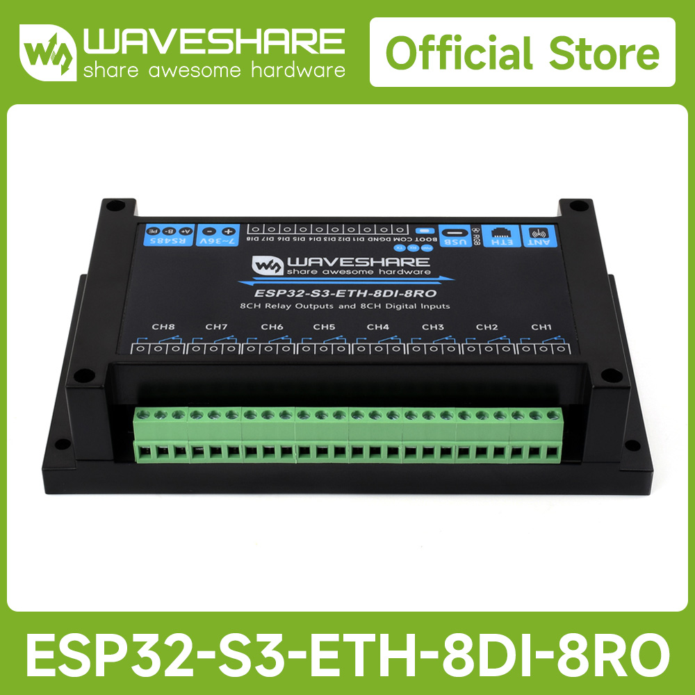 Waveshare Industrial 8-Kanal E – Esp32 Uart Module Bewertung und Preis