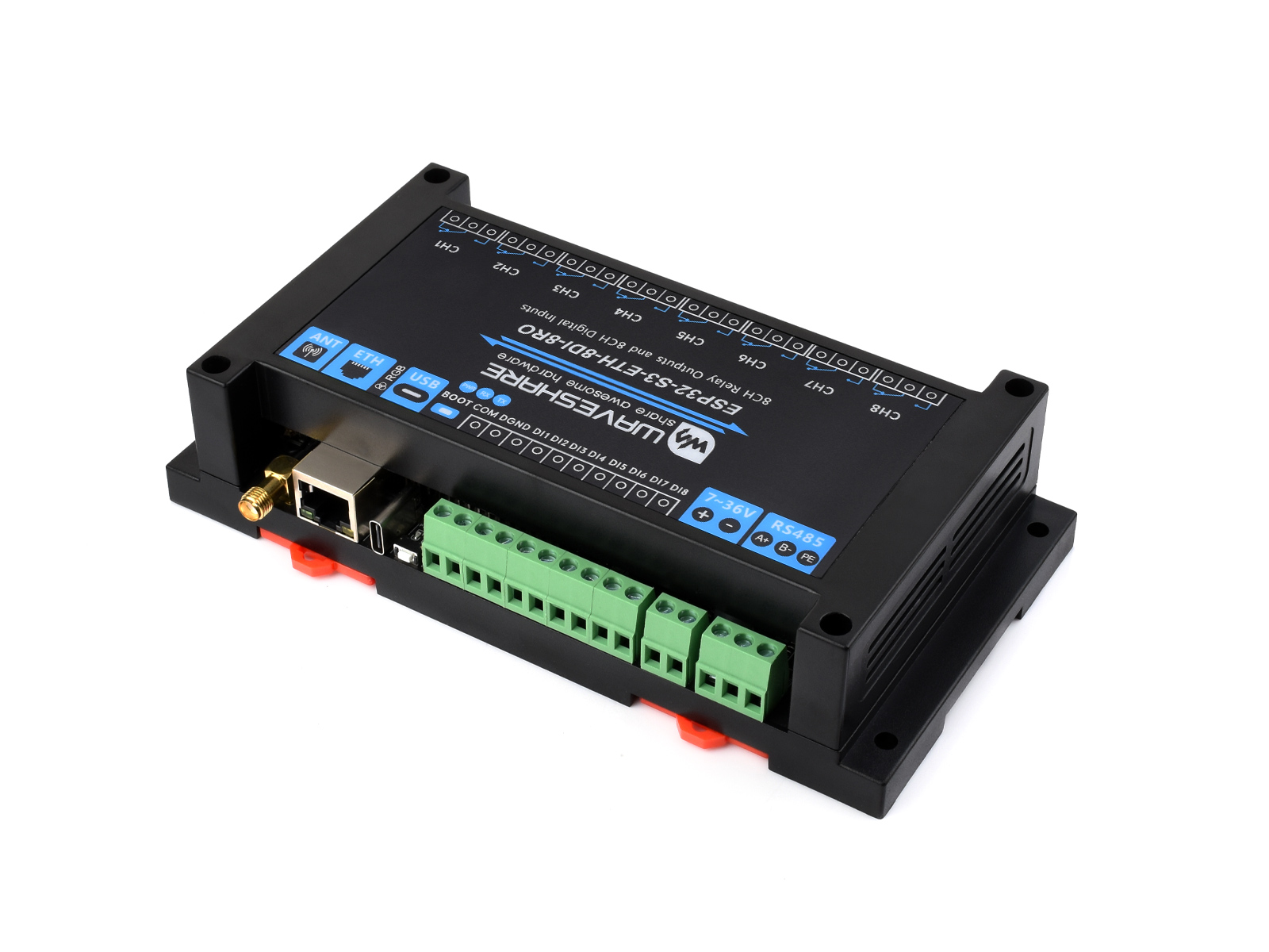 Waveshare Industrial 8-Kanal E – Esp32 Uart Module Bewertung und Preis