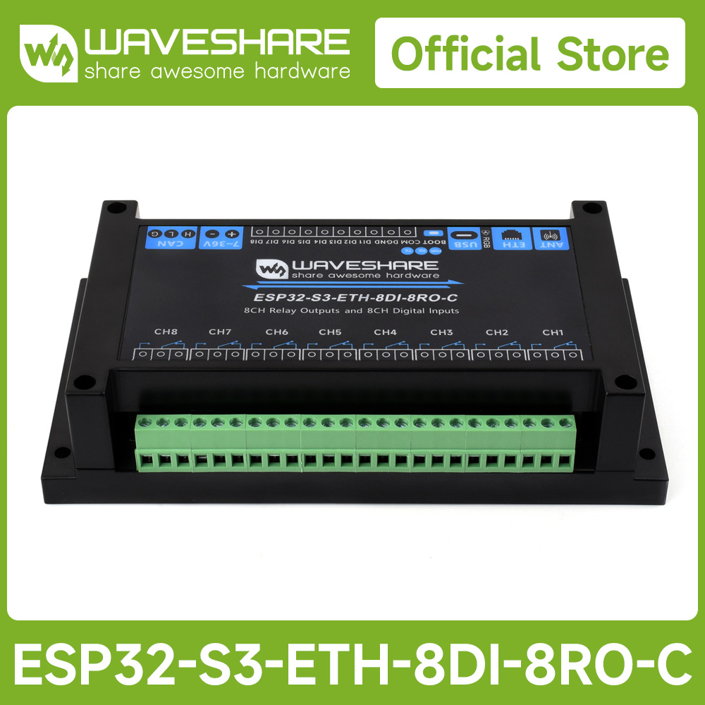 Industrielles 8-Kanal-ESP32-S3 – Esp32 S3 Bewertung und Preis