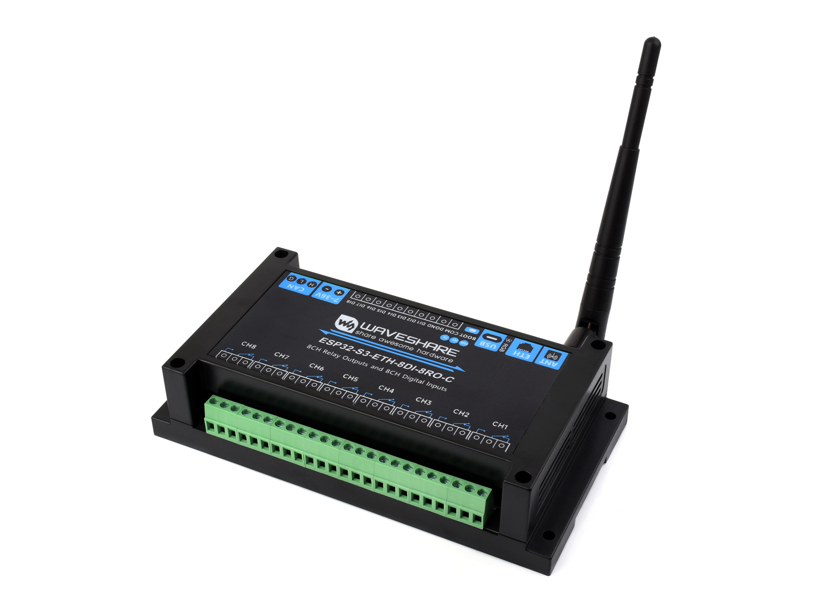 Industrielles 8-Kanal-ESP32-S3 – Esp32 S3 Bewertung und Preis