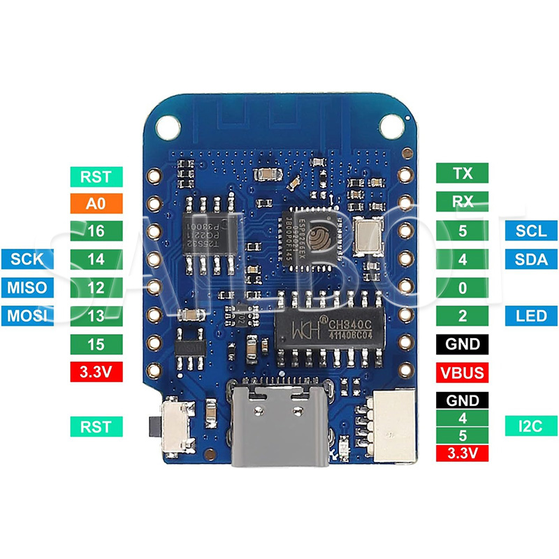 1-10PCS WeMos D1 Mini ESP8266  – Esp8266 Nodemcu Bewertung und Preis