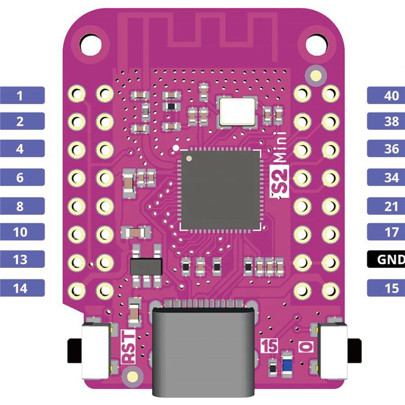 AAAEL-5PCS S2 Mini V1.0.0 ESP3 – Esp32 S2 Bewertung und Preis