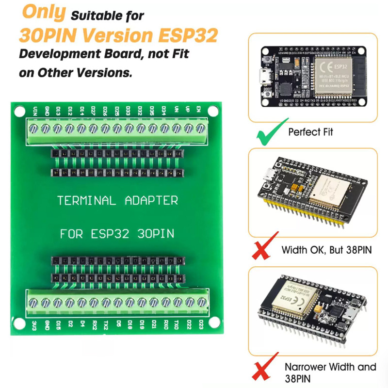 ESP32-Entwicklungsboard NodeMC – Esp32 Wifi Bluetooth Module Bewertung und Preis