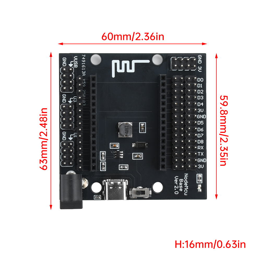 NodeMcu Basisplatine ESP8266 T – Esp8266 Nodemcu Bewertung und Preis
