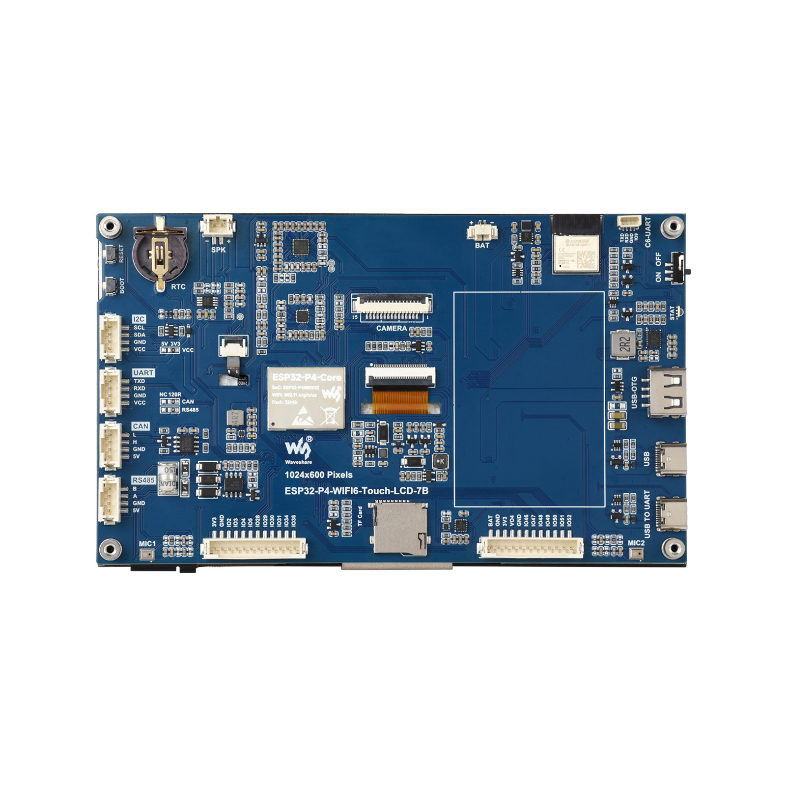 ESP32-P4-WIFI6 7-Zoll-5-Punkt- – Esp32 P4 Bewertung und Preis