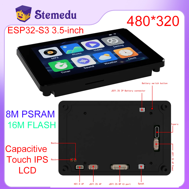 Mini esp32-s3 3,5 zoll kapazit – Espressif Esp32 Bewertung und Preis