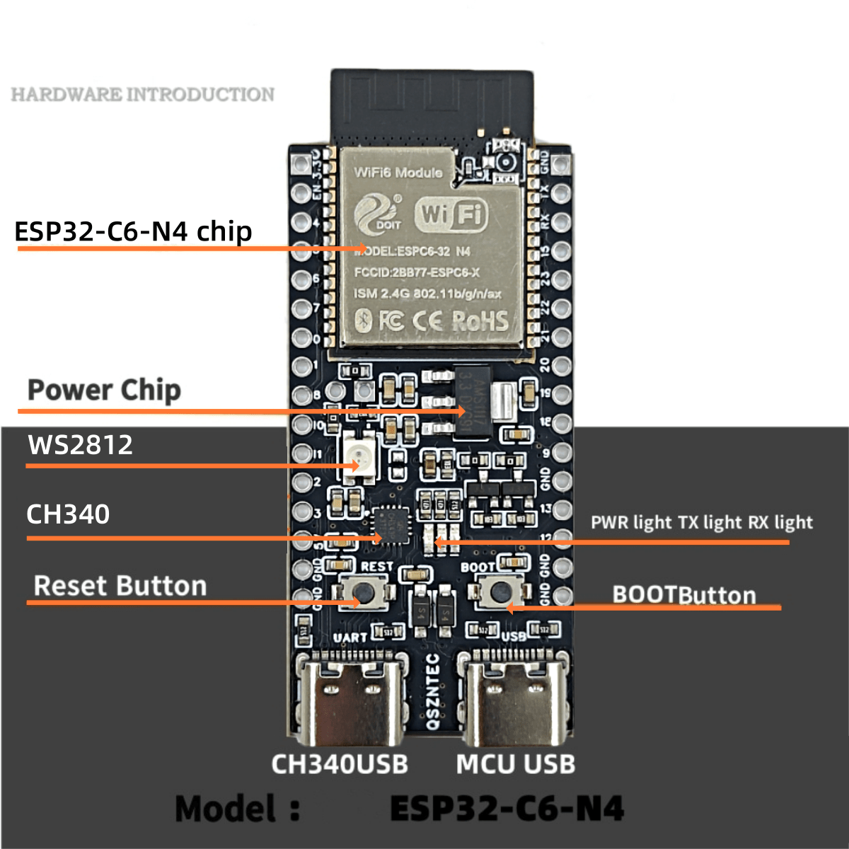 ESP32-C6-DevKitC-1 ESP32-C6 Ke – Esp32 Devkit Bewertung und Preis
