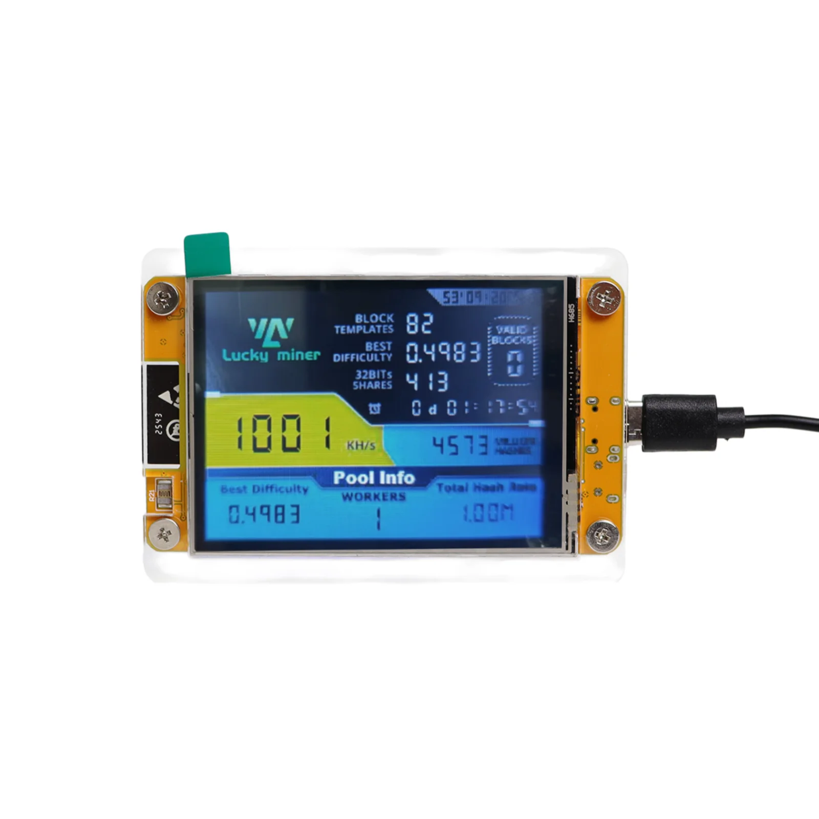 Lucky Miner LV04 NerdMiner V2  – Espressif Esp32 Bewertung und Preis