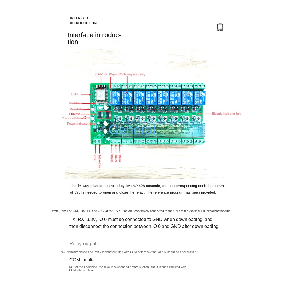 B14C ESP8266 WIFI 16-Kanal-Rel – Esp8266 Bewertung und Preis