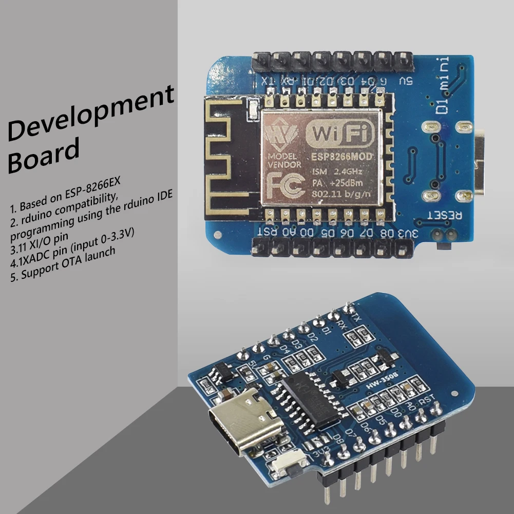 1-10PCS ESP8266 ESP-12F D1 Min – Esp8266 Bewertung und Preis