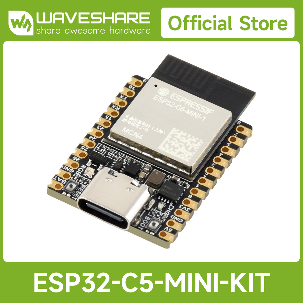 Waveshare ESP32-C5 Mini Dual-B – Espressif Esp32 Bewertung und Preis