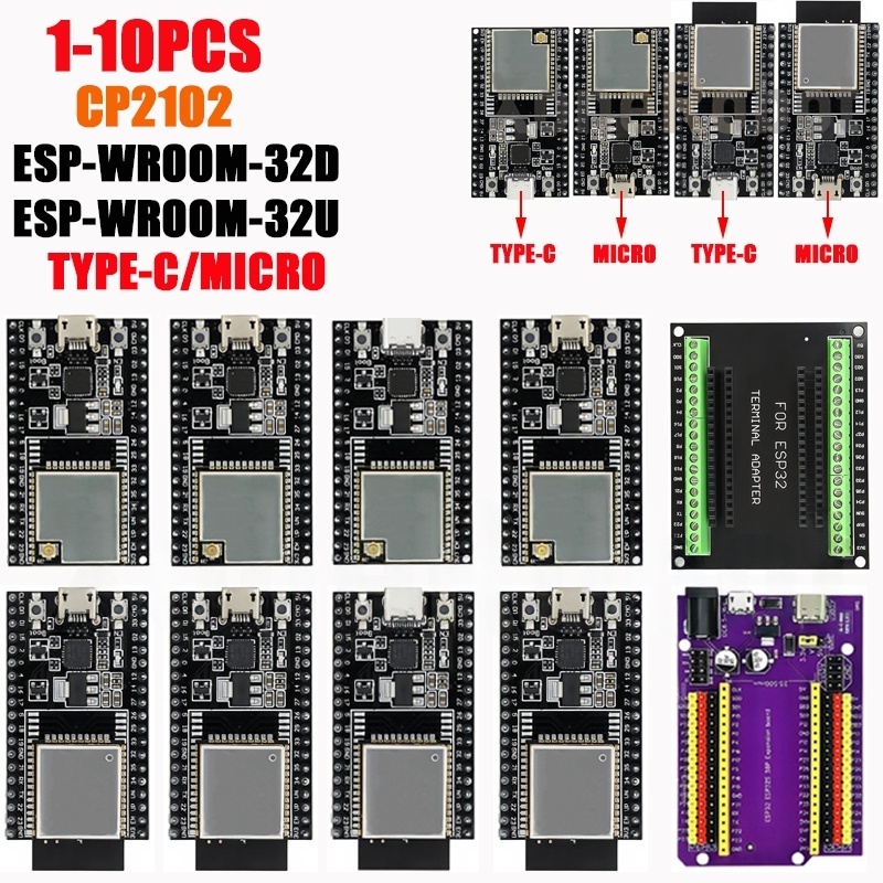 1-10PCS ESP32-DevKitC core boa – Esp32 Devkit Bewertung und Preis