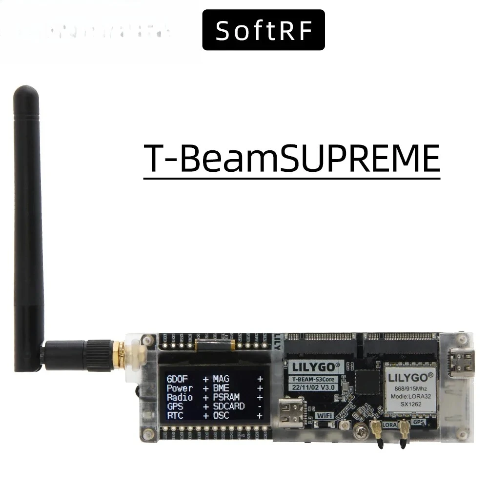 LILYGO SoftRF T-BeamSUPREME ES – Esp32 Development Board Bewertung und Preis