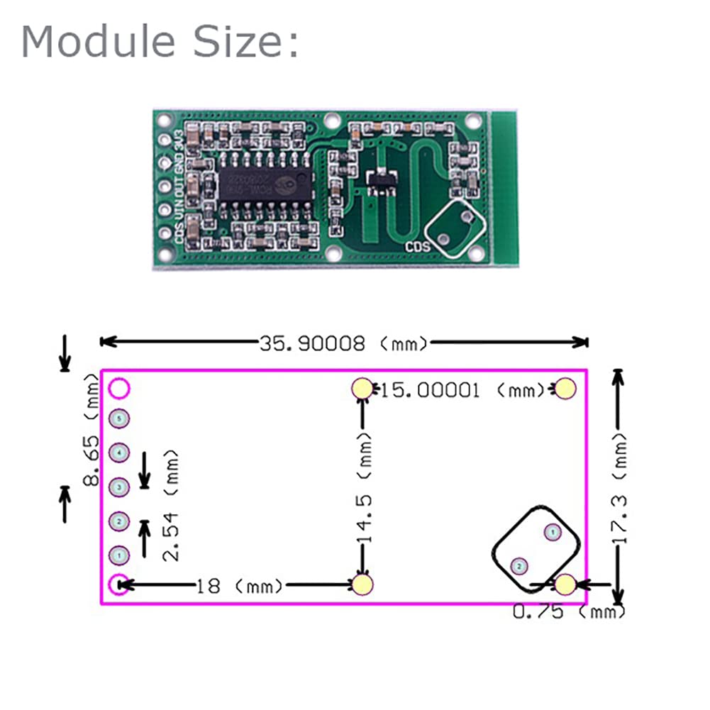 5PCS RCWL-0516 Bewegungserkenn – Esp8266 Nodemcu Bewertung und Preis
