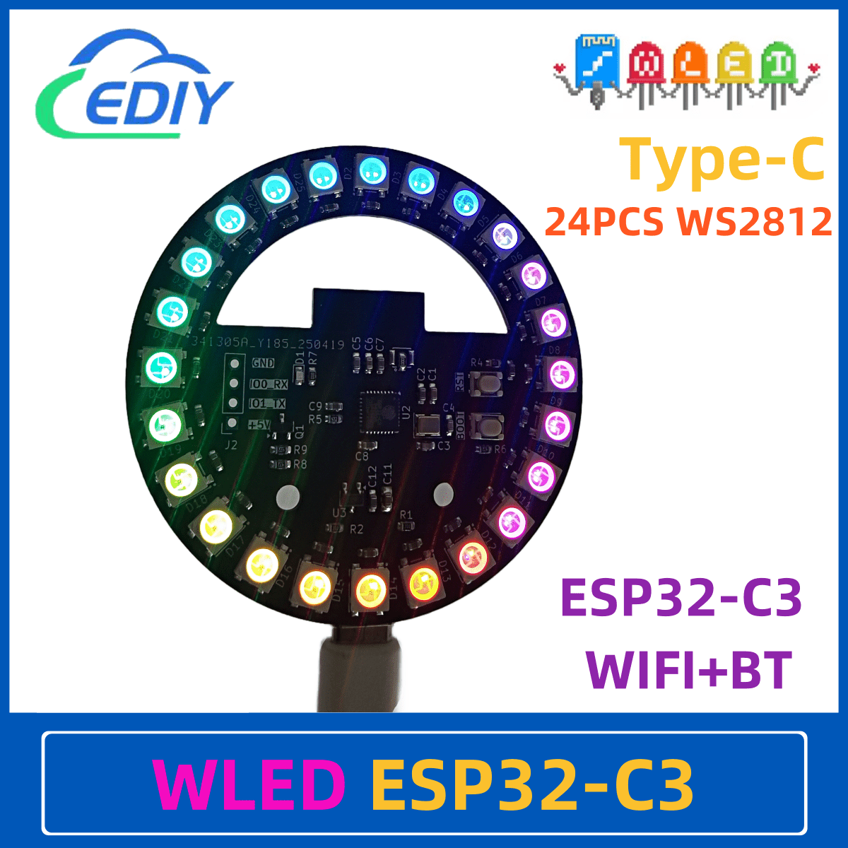 WLED ESP32-C3 Entwicklungsboar – Esp32 C3 Bewertung und Preis