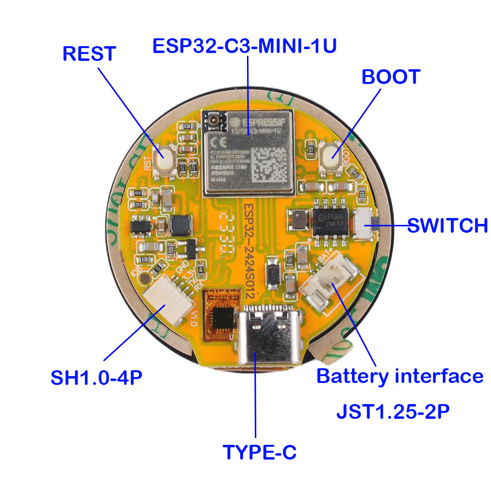 1,28 Zoll ESP32 Display ESP32- – Esp32 C3 Bewertung und Preis