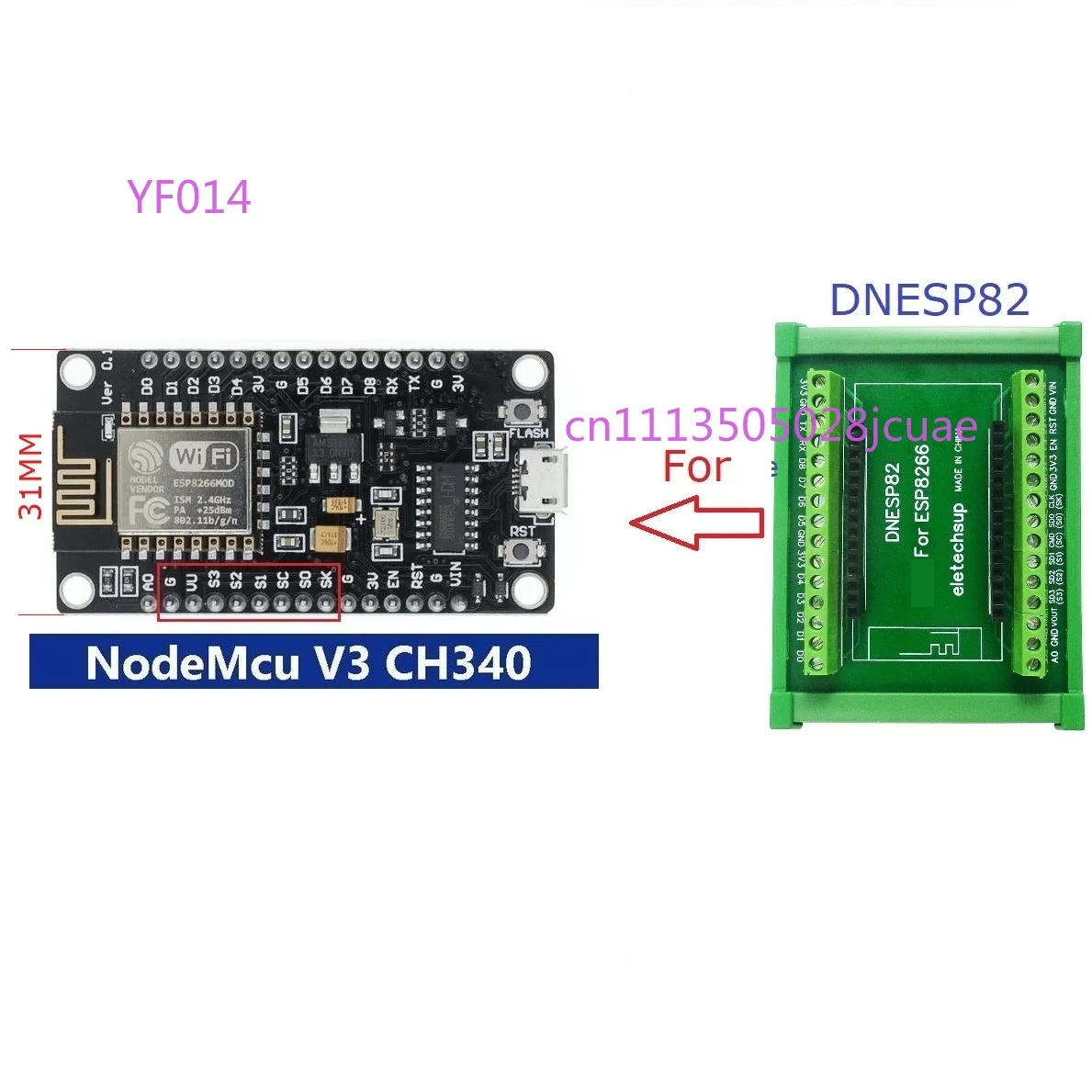 ESP8266 NodeMcu WiFi-Modul Ard – Esp8266 Nodemcu Bewertung und Preis