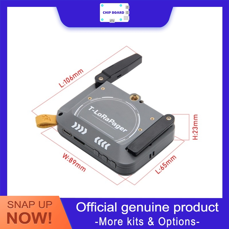LILYGO T-LoRa Pager Handkommun – Esp32 Uart Module Bewertung und Preis