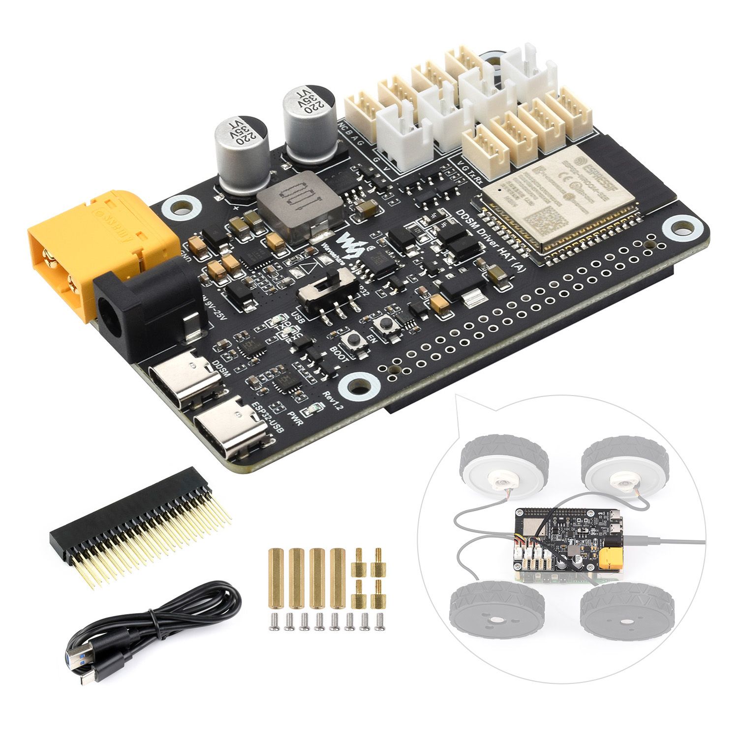Die Waveshare Direct Drive-Ser – Esp32 Uart Module Bewertung und Preis